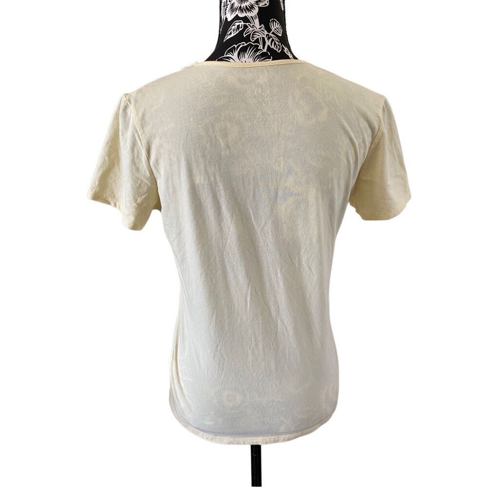Soft Sensations V Neck T shirt Casual Lounge Loungewear Work Everyday School - Picture 3 of 12